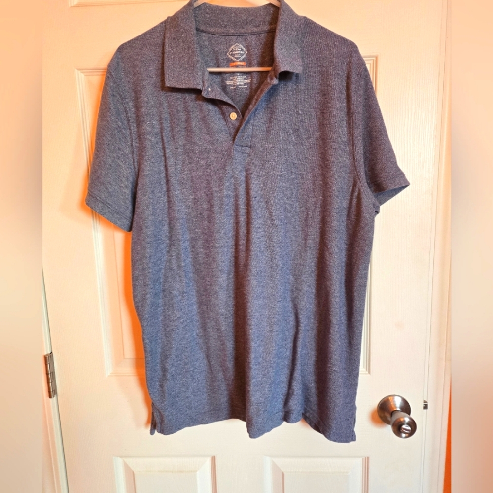 Men's Blue Polo Shirt